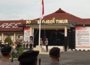 Polres Lotim Lakukan Upacara Dalam Rangka Hari Kesadaran Nasional