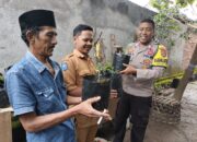 Dukung Program Ketahanan Pangan Nasional Bhabinkamtibmas Desa Bagik Papan Gelar Silaturahmi dan Berikan Bantuan Bibit
