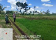 Bhabinkamtibmas Desa Pringgajurang Dukung Program Ketahanan Pangan Dengan Kunjungi Warga Binaan