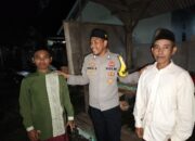 Bhabinkamtibmas Desa Bagik Papan Silaturahmi dengan Kadus dan Tokoh Agama