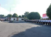 Kapolres Lombok Timur Pimpin Upacara Hari Kesadaran Nasional di Lapangan Patriatama