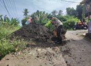 Perkuat Hubungan Baik Dengan Masyarakat, Bhabinkamtibmas Desa Paok Motong Lakukan Silaturrahmi