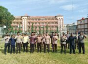 Bhabinkamtibmas Kalijaga Timur Dampingi Sat Binmas Polres Lotim Berikan Pelatihan kepada Security Ponpes Assunnah