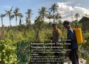 Bhabinkamtibmas Desa Pringgasela Timur Pengecekan dan Pemeliharaan Program Ketahanan Pangan