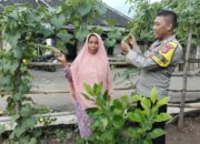 Bhabinkamtibmas Desa Bagik Papan Lakukan Silaturahmi dan Himbauan Kamtibmas Serta Sosialisasi Program Ketahanan Pangan