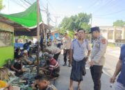 “Operasi Bina Kusuma 2025” Polres Lombok Timur Gencarkan Himbauan Kamtibmas di Pasar Jor