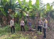 Kapolsek Keruak Tinjau Langsung Perkembangan Program Ketahanan Pangan Bergizi