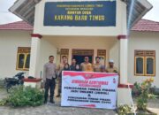 Sosialisasi TPPO dan Judi Online oleh Polsek Wanasaba di Desa Karang Baru Timur