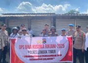 Operasi Bina Kusuma Hari ke-9 Sasar Pasar Masbagik untuk Wujudkan Kamtibmas Aman dan Kondusif