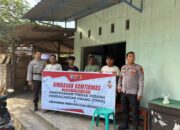 Bhabinkamtibmas Desa Korleko Gelar Silaturrahmi sembari Sosialisasi Bahaya TPPO dan Judi Online