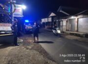 Personel Polsek Montong Gading Laksanakan Patroli Blue Light dan Antisipasi Gangguan Kamtibmas
