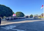 Waka Polres Lotim Pimpin Upacara HUT ke-80 Kemerdekaan RI