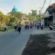 Bhabinkamtibmas Montong Gading Laksanakan Giat Rawan Pagi di Depan SMP Negeri 1 Montong Gading